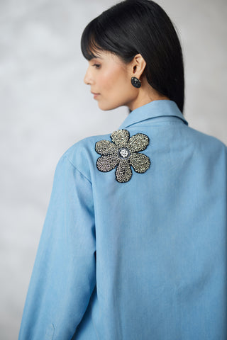 Florencio denim shirt and pants