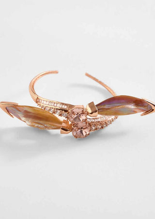 Outhouse-Rose Gold Serefina Handcuff-INDIASPOPUP.COM