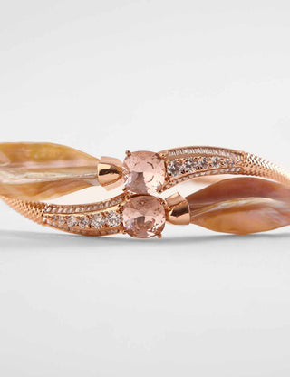 Outhouse-Rose Gold Serefina Choker-INDIASPOPUP.COM