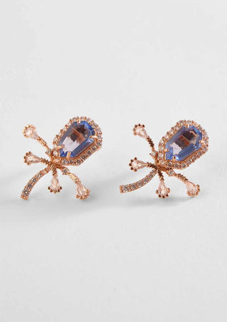 Outhouse-Tanzanite Faena Mini Earcuffs-INDIASPOPUP.COM