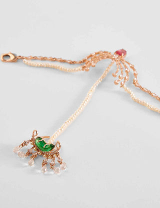 Outhouse-Rose Gold Faena Hand Harness-INDIASPOPUP.COM