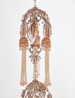 Outhouse-Rose Gold Serefina Kalira-INDIASPOPUP.COM