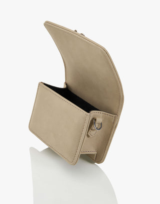 Outhouse Gray Quill Furbie Mono Bag available on indiaspopup