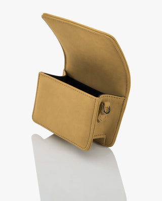 Outhouse Brown Quill Furbie Mono Bag available on indiaspopup