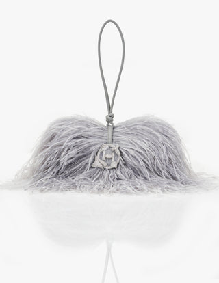 Silver Gray Scarlet Midi Bag by Outhouse available on Indiaspopup.com
