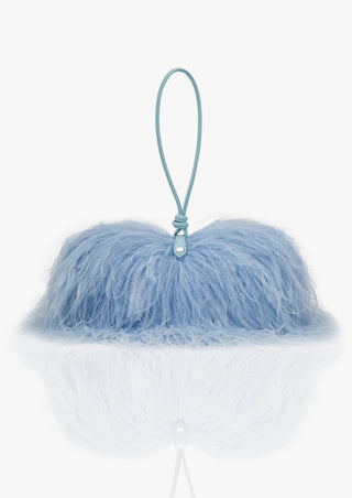 Delphine Blue Scarlet Midi Bag by Outhouse available on Indiaspopup.com