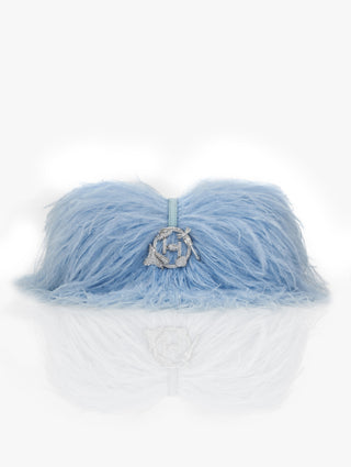 Delphine Blue Scarlet Midi Bag by Outhouse available on Indiaspopup.com