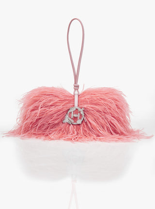 Ostrich Pink Scarlet Midi Bag by Outhouse available on Indiaspopup.com
