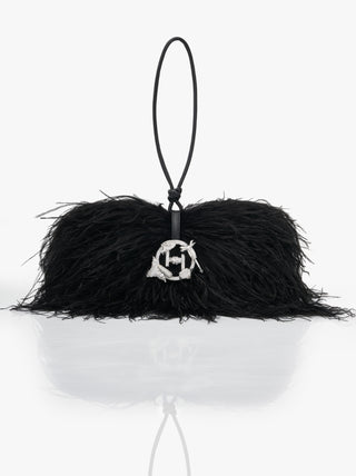 Caviar Black Scarlet Midi Bag by Outhouse available on Indiaspopup.com