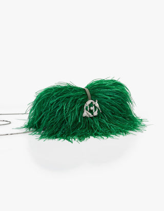 Amazon Green Scarlet Midi Bag by Outhouse available on Indiaspopup.com