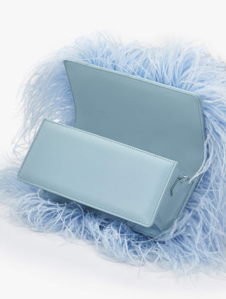 Delphine Blue Scarlet Midi Bag by Outhouse available on Indiaspopup.com