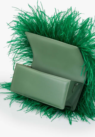 Amazon Green Scarlet Midi Bag by Outhouse available on Indiaspopup.com