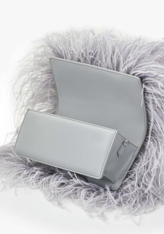 Silver Gray Scarlet Midi Bag by Outhouse available on Indiaspopup.com