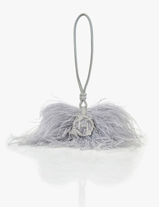 Silver Gray Scarlet Minivet Bag by Outhouse available on Indiaspopup.com