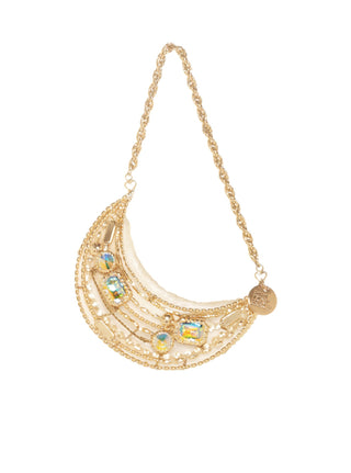 Papa Don'T Preach By Shubhika-Moonshine Gold Handbag-INDIASPOPUP.COM