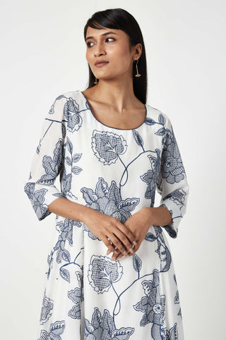 Payal Pratap-Wetar White Embroidered Kurta And Pants-INDIASPOPUP.COM