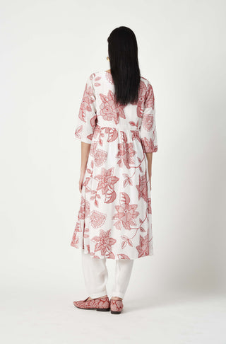 Payal Pratap-Beliton White Embroidered Kurta And Pant-INDIASPOPUP.COM