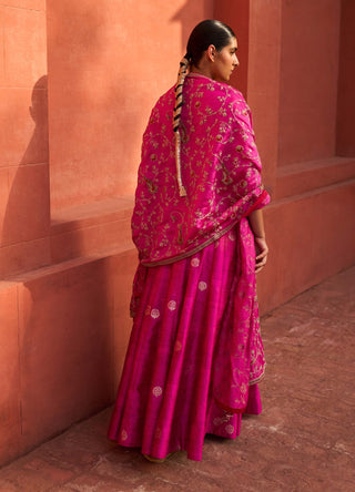 Punit Balana Rani Classic Embroidered Anarkali Set available on indiaspopup