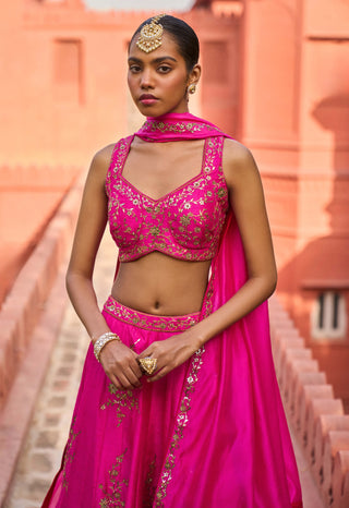 Punit Balana Rani Classic Lehenga Set available on indiaspopup