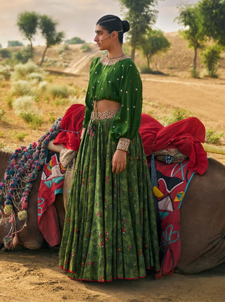 Punit Balana Kaccha Aam Kumari Skirt And Top available on indiaspopup