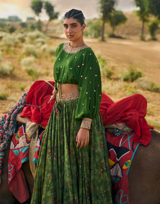 Punit Balana Kaccha Aam Kumari Skirt And Top available on indiaspopup