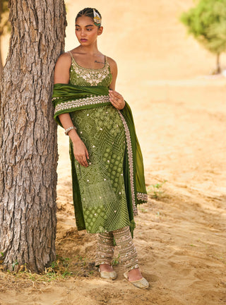 Punit Balana Kaccha Aam Noor Kurta Set available on indiaspopup