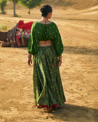 Punit Balana Kaccha Aam Kumari Skirt And Top available on indiaspopup