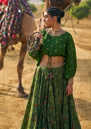 Punit Balana Kaccha Aam Kumari Skirt And Top available on indiaspopup