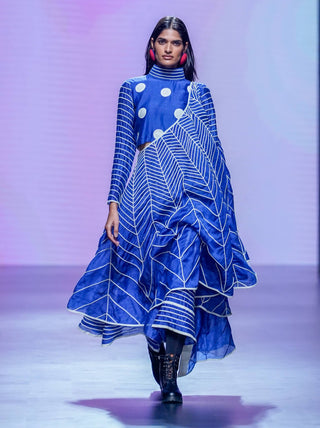 Adam Sari Dress And Crop Top by Ka-Sha available on Indiaspopup