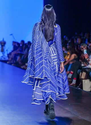 Adam Sari Dress And Crop Top by Ka-Sha available on Indiaspopup