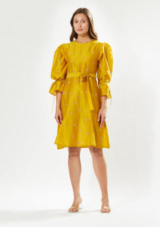 Meadow-Provence Yellow Dress-INDIASPOPUP.COM