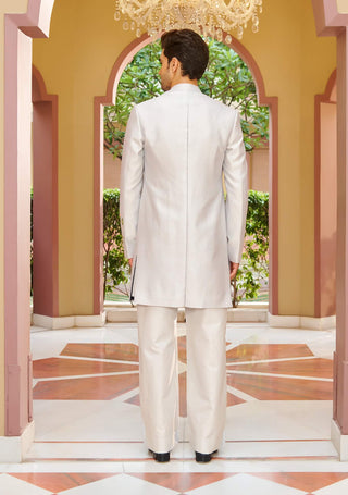 Saba ivory sherwani set