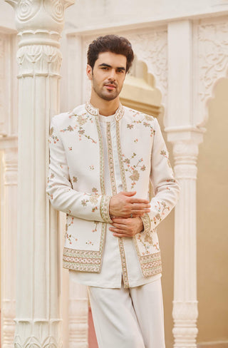 Rivaaz jacket and kurta set