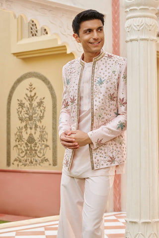 Gulzaar jacket and kurta set
