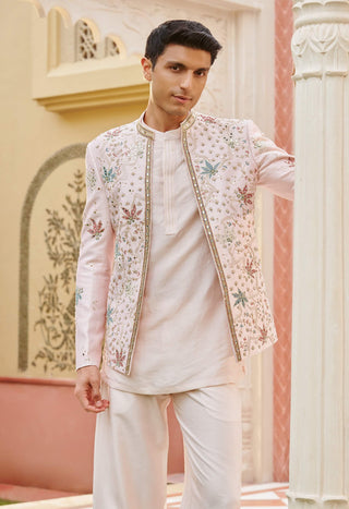 Gulzaar jacket and kurta set