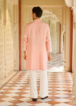 Sukoon light pink kurta and pants