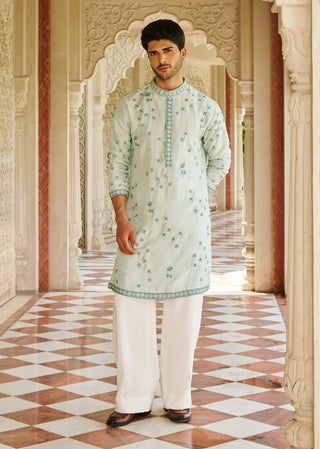 Dilbar pale green kurta and pants