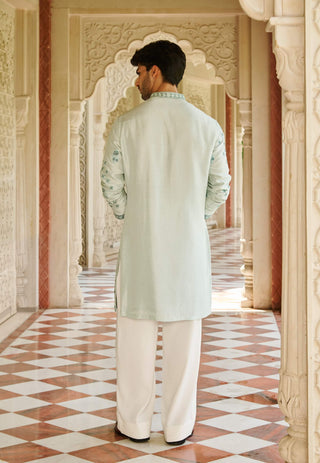 Dilbar pale green kurta and pants
