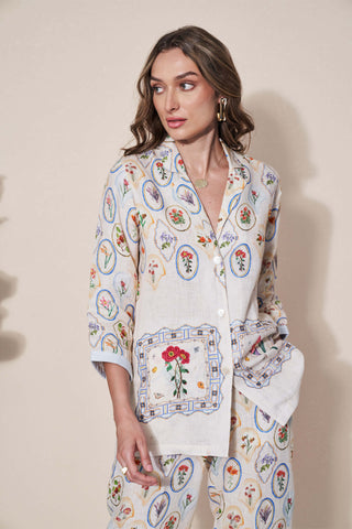 Pozruh-Nigel Ivory Jacket And Trouser-INDIASPOPUP.COM