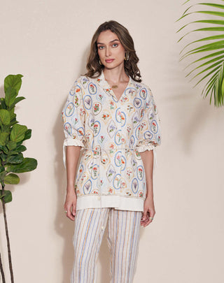 Pozruh-Roseate Ivory Top-INDIASPOPUP.COM