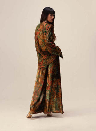 Reena Sharma-Green Nargis Co-Ord Set-INDIASPOPUP.COM