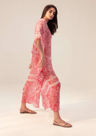Reena Sharma-Aisha Pink Kaftan-INDIASPOPUP.COM