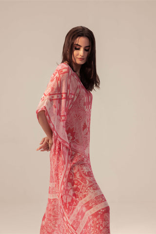Reena Sharma-Aisha Pink Kaftan-INDIASPOPUP.COM