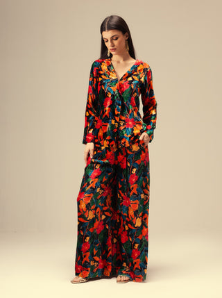 Amaya floral tunic and pants