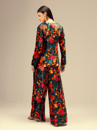 Amaya floral tunic and pants