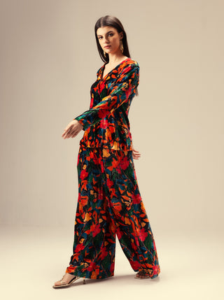 Amaya floral tunic and pants