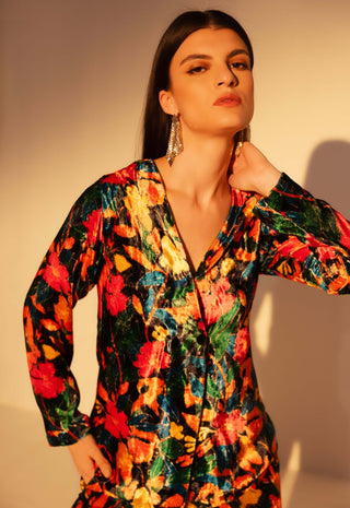 Amaya floral tunic and pants