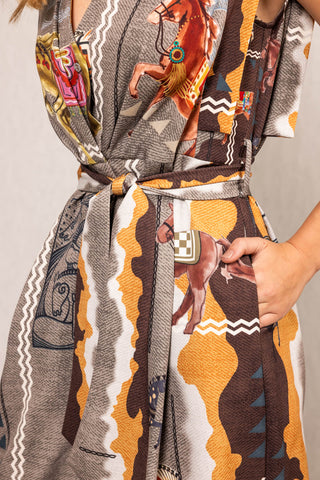 Mirage belted jumpsuit