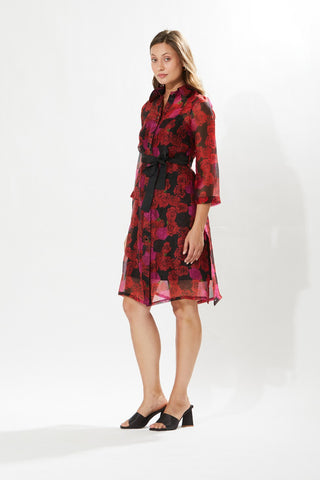 Meadow-Rosemarie Printed Dress-INDIASPOPUP.COM