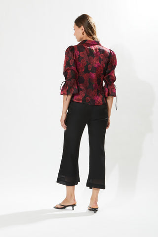 Meadow-Rosa Buttoned Blouse And Pants-INDIASPOPUP.COM